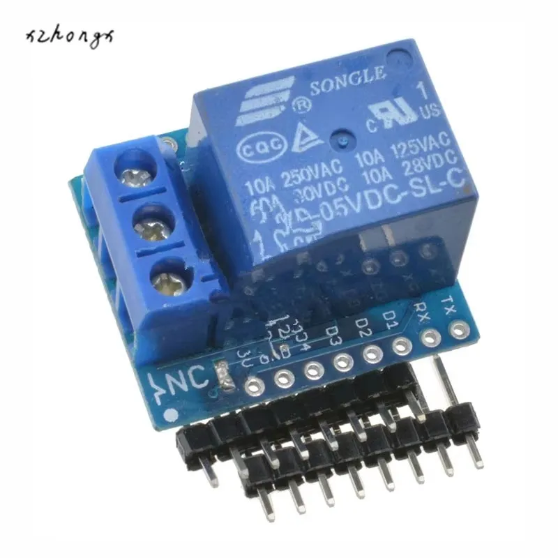 Wemos D1 Mini Relay Shield One Channel Wemos D1 Mini Relay Module For Arduino ESP8266 Development Board