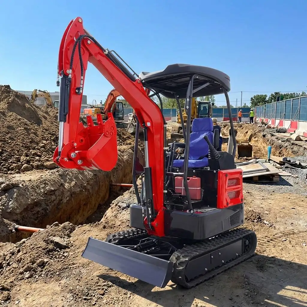 On-Demand Energy Supply Complex Working Condition Adaptable excavator joystick controller 1.7t mini excavator metal rc excavator