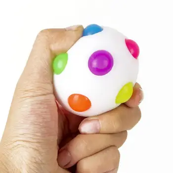 Pet Light Ball Dog Toy Jumping Activation Ball Bite-resistant TPR Light Up Music Flashing Bouncing Vibrating Ball for Dogs Puppy 4
