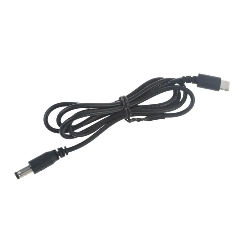 

USB C Male To 5.5x2.1mm DC5521 Male Power Cable, USB 5V 3A Charging Cord For Speakers, LED Lights Power Supply
