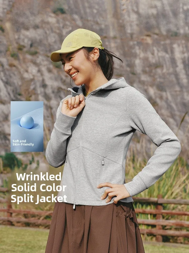 

Женская флисовая куртка Semir с капюшоном, приталенного кроя, однотонная, с контрастными вставками, в повседневном стиле, из смесового хлопка, с длинными рукавами, на молнии