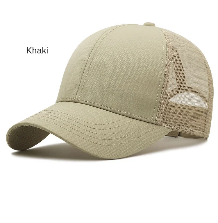 Schnellt rocknende Big Head Mesh Baseball mützen Sommer verstellbar plus Größe Snapback Hüte Männer Frauen 56-60cm 61-65cm – Detail 15