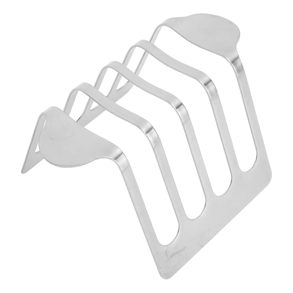 Air Fryer Accessories Stainless Steel Toast Rack Durable Easy To Clean Bread Rack Vintage Style Cooling Grid Bread Holder Baking