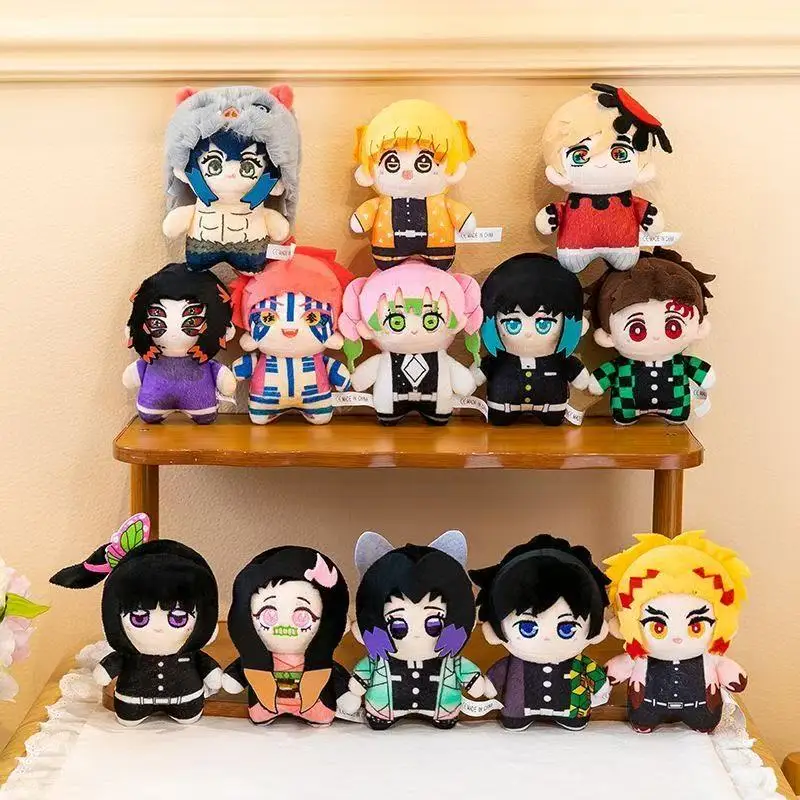 NEW HOT Bandai Nezuko Game Peripheral Doll Kawaii Pillow Product Japanese Anime Ghost Slayer Blade Plush Doll Tanjiro