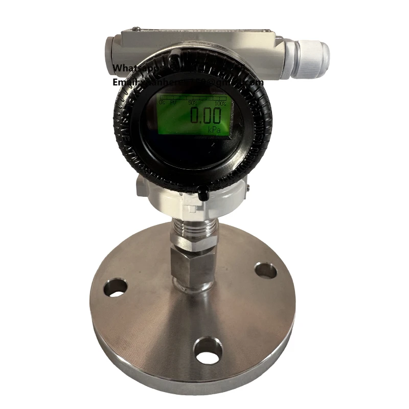 

China-Made Smart Pressure Sensor Anti-Surge 7-Point Temp Compensation IR Remote for Gas Application Harsh Pressure Transmitters