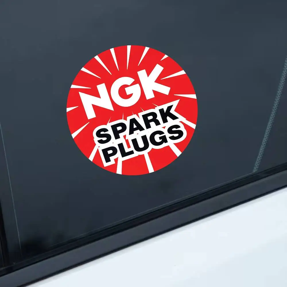 

Наклейки с логотипом NGK для украшения автомобильных окон, мотоциклов и компьютеров, водонепроницаемые.