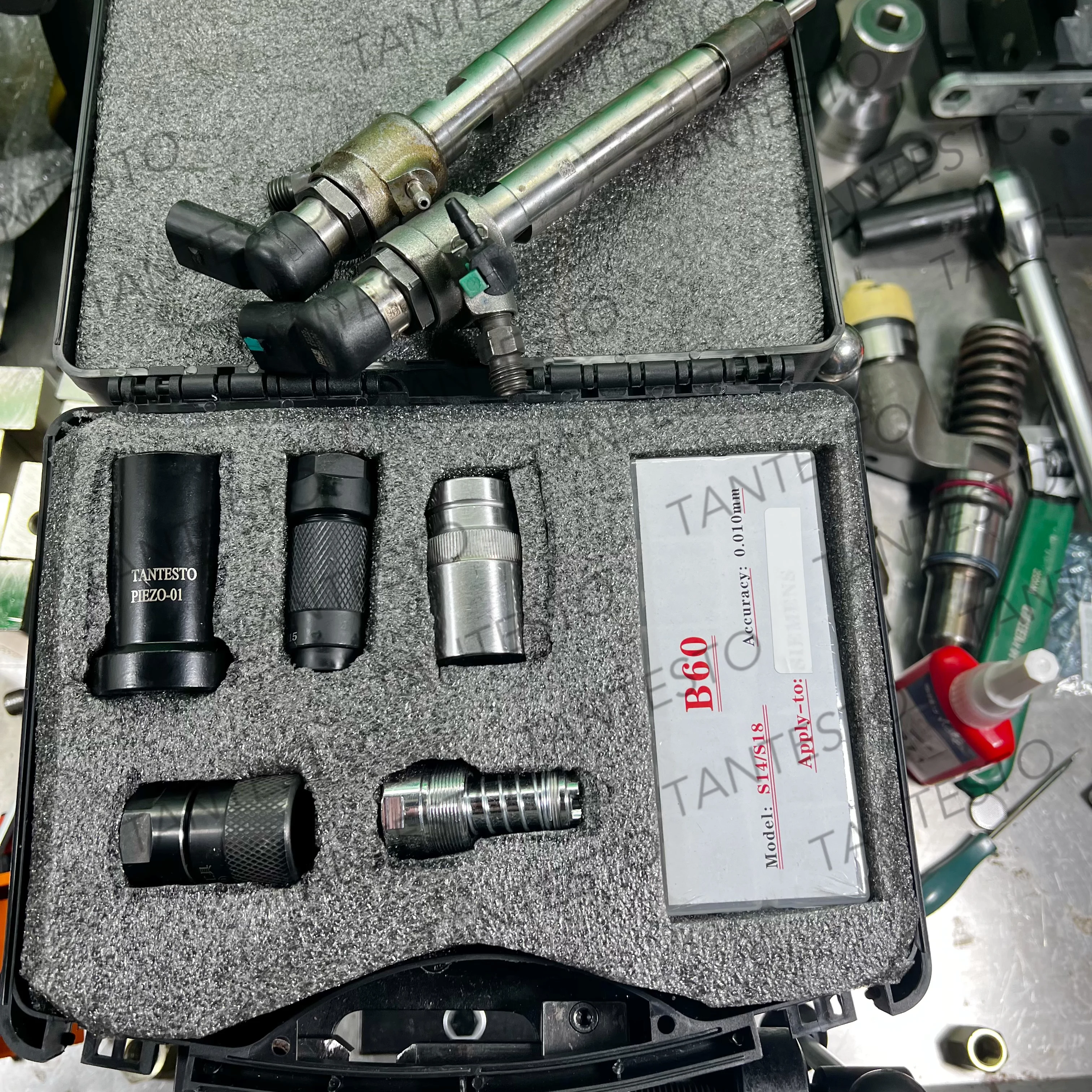 VDO Piezo-Injektor Düsenkappe Magnetventil Entfernungs- und Messwerkzeuge für AHE-Reparaturen – Detail 3