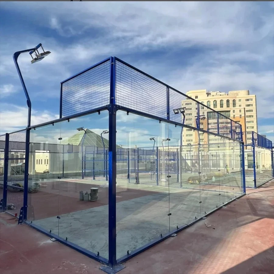 Professional Padel Court Panoramic Outdoor Padel Tennis Court