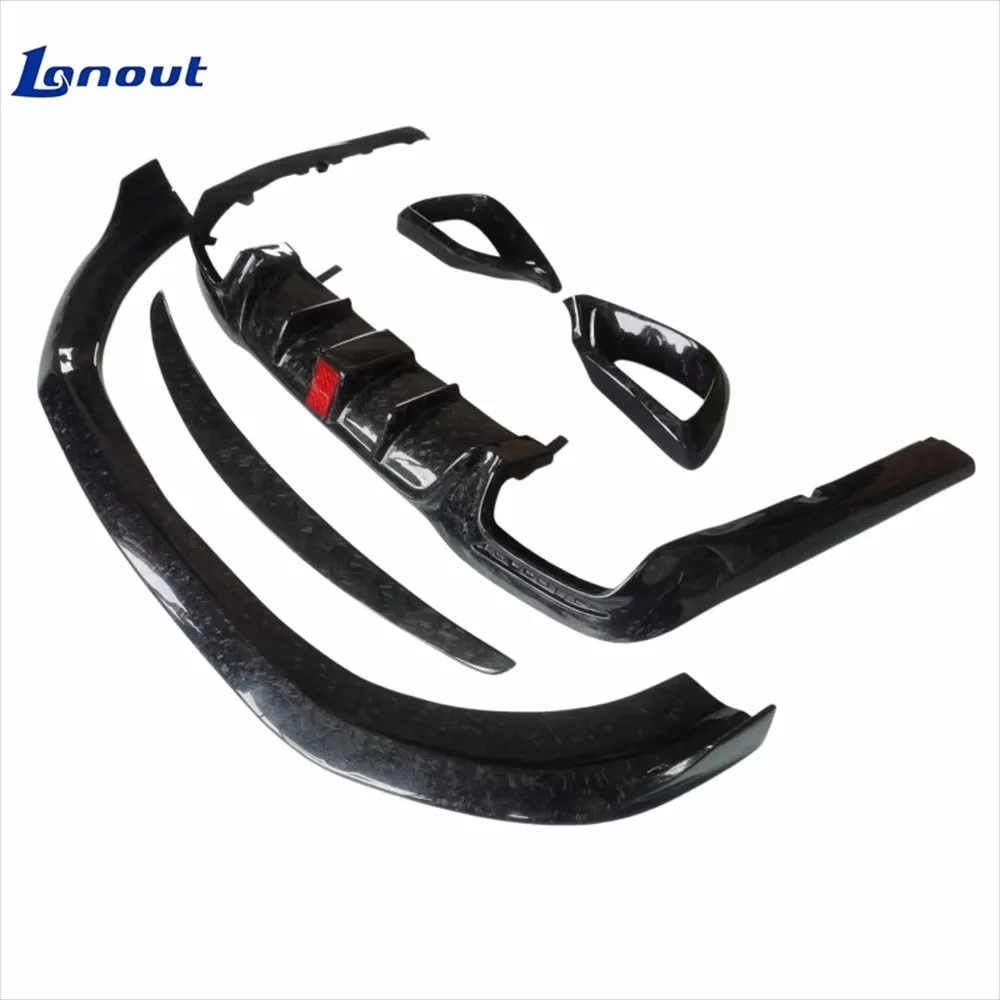 Small Surround air Turbulence Kit for forfor  mercedes W222 18-21 Modified B-style Forged Carbon Fiber Body Kit