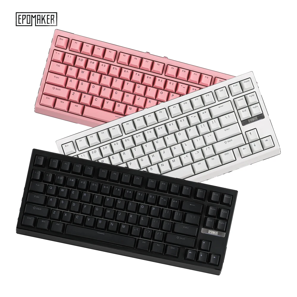 

Epomaker G84 Mechanical Keyboard Wireless Bluetooth Gamer keyboard Tri Mode Hot Swap Customized gaming accessories Gasket RGB
