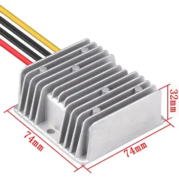 DC-DC zesilovač 12V na 48V, zvyšující měnič 24V na 48V 1A 2A 3A 5A 6A, zvyšující měnič 12V (9-30V) na 48V, zvyšující DC zesilovací modul 10 nejlepší prodej DC-DC měnič 12V na 48V - №1