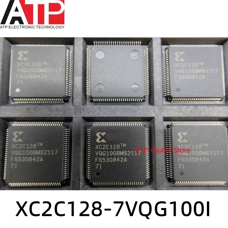 

1PCS XC2C128-7VQG100I XC2C128 VQG100 QFP100 Original inventory of integrated chip ICs