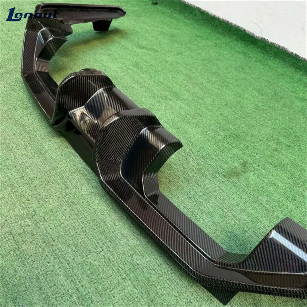 AD Style High-quality Carbon Fiber Rear Diffuser Body Kit for BMW M2 G87 Modification, Rear Bumper Lip air Turbulence Kit