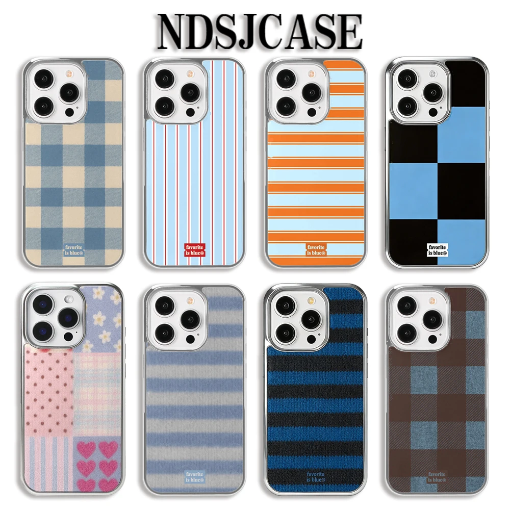 Phone Cases That Charge Your Phone - Luxury Patchwork Stripes Phone Case for