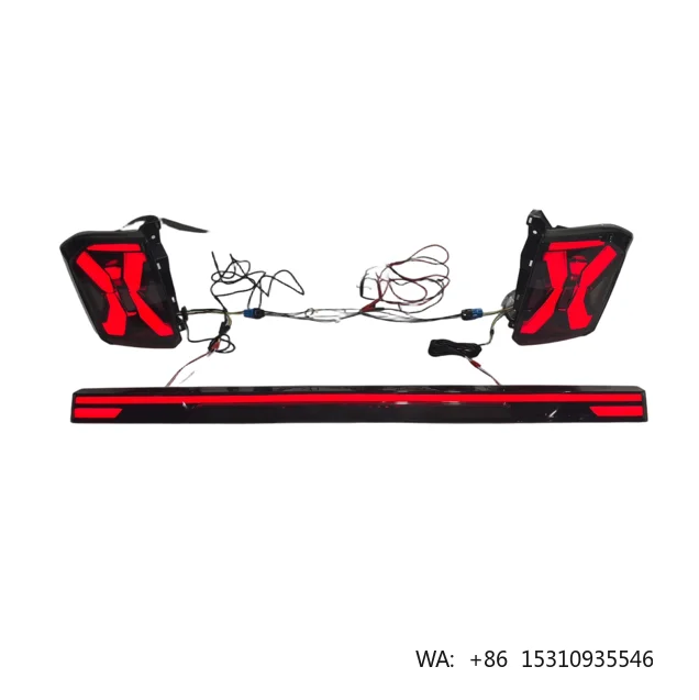 2025-2026 New Upgrade Modified LED Tail Lamp High Bright Waterproof Auto Rear Lighting Parts