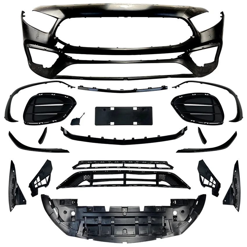 

Suitable for A-class A180 A200 A220 A35 A45 W177 AMG front bar assembly large surround modification