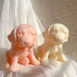 Beagle Dog Candle Mold Animal Puppies Wax Silicone Mould Puppy Dog Lover Home Decor