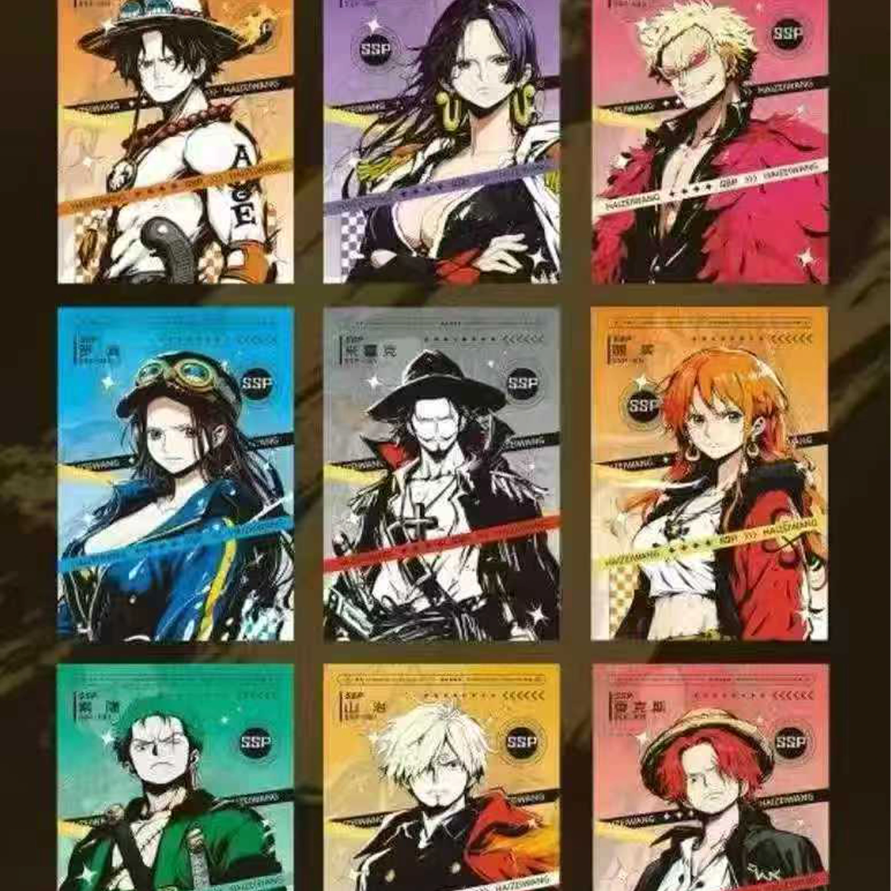 Groothandel nieuwste godin verhaal [One Piece] A5 spel kleur papier collectie kaart karakter anime hobby cadeau speelgoed sexy supplement b