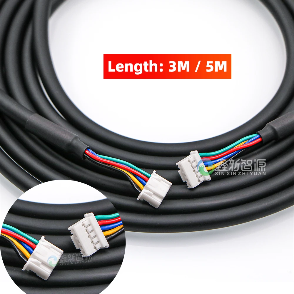 Senyang Board 5 Pins Data Cable Eco Solvent Printer 5P Power Cable UV Machine Signal Line