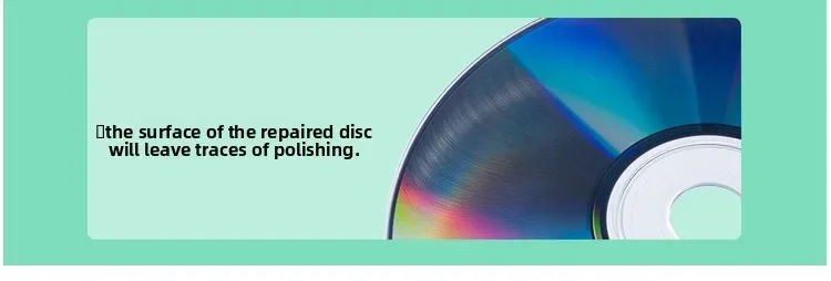 CD DVD Disc Repair Machine, Scratch Removal Polisher for Scratched Discs, Optical Disc Data Recovery Tool for CD DVD