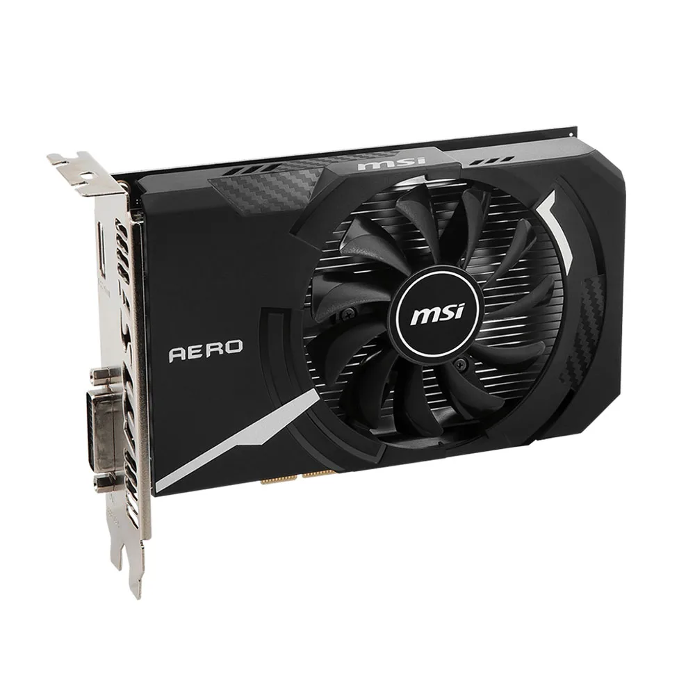MSI GeForce GT 1030 AERO ITX 2GD4 OC 64Bit DVI PCI-E 3.0 Geforce GPU Gt 1030 بطاقة فيديو للألعاب Placa De Video