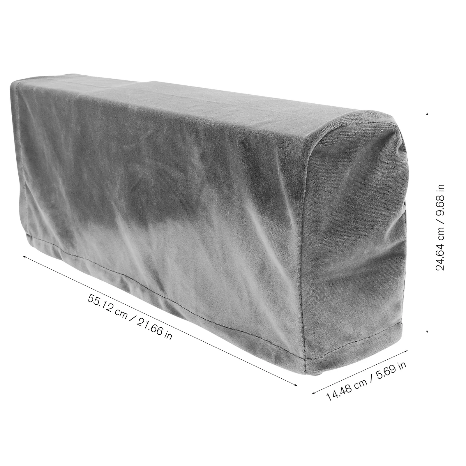 2Pcs Elastic Sofa Armrest Covers Stretchy Non-Skid Arm Covers for Couches Sofas Living Room Bedroom Smooth Comfortable