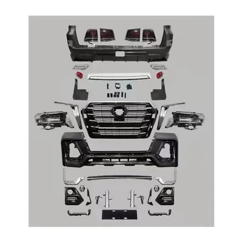 

Body Kit with Grille Headlights and Taillights for the 2016-2020 Land Cruiser to Navigator Model