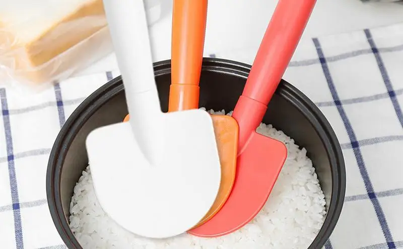 Cucchiaio antiaderente per paletta di riso Utensile da portata multifunzionale Paletta per alimenti resistente alle alte temperature Accessori da cucina per stoviglie