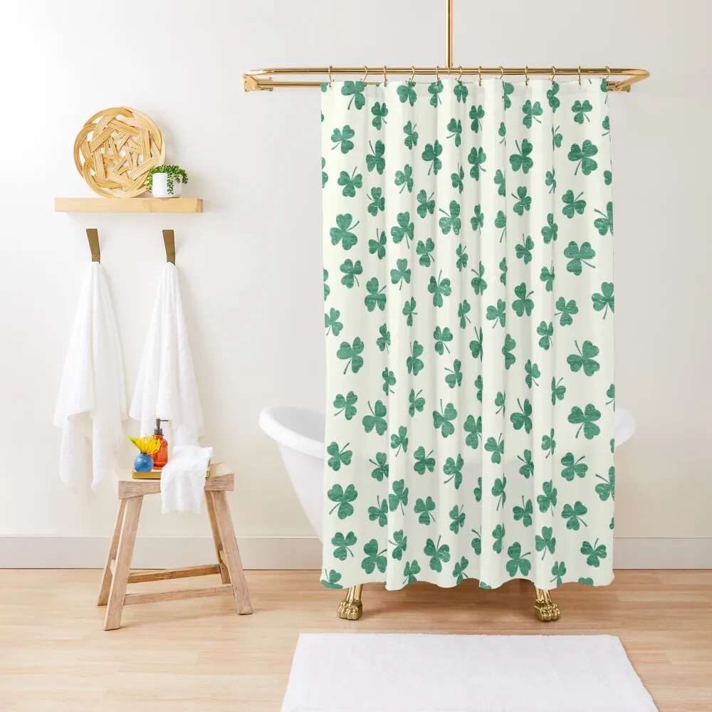 

Dancing Shamrocks Shower Curtain Shower Bath In The Bathroom Modern Showers For Bathroom Cover Curtain