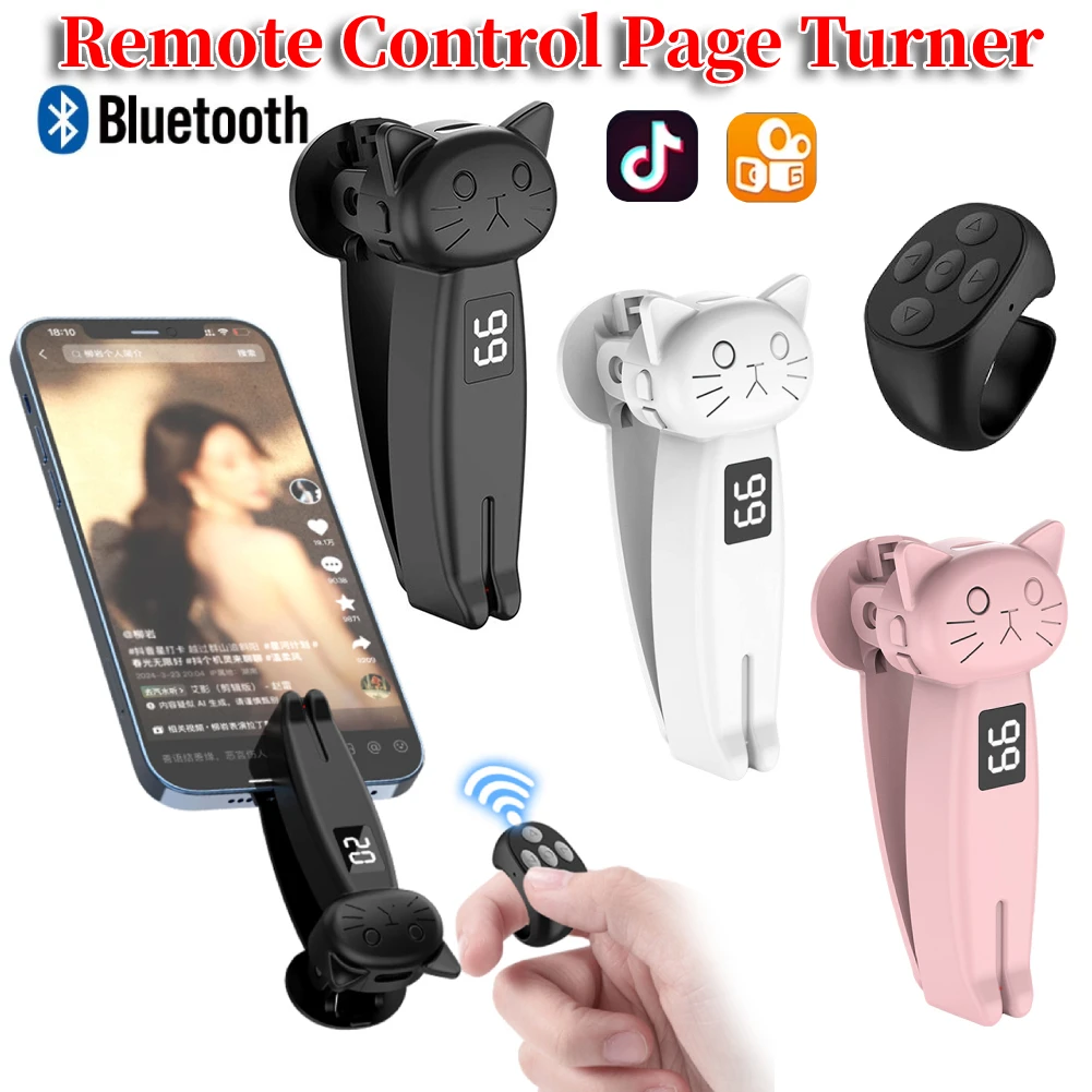 Auto Clicker RF-afstandsbediening voor telefoon Apps Video Live streaming Gadget Smartphone Game Screen Touch Digitale statieven Tapper