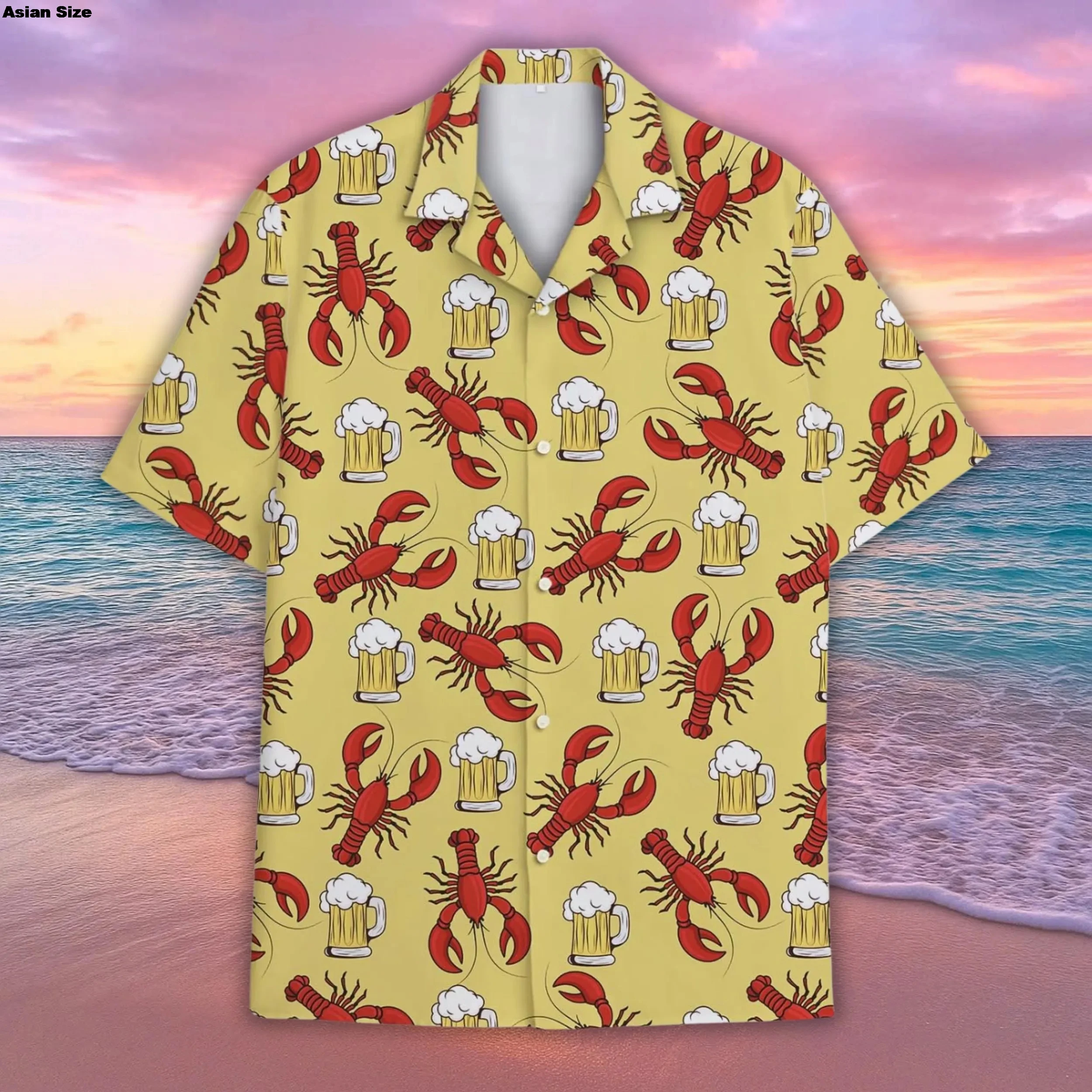 

Beer Tropical Hawaiian Shirt, Tap Clothing For Him, Beer Hawaiian Shirt, Funny Beer Festival Aloha Shirt Men, Mens Party Tops