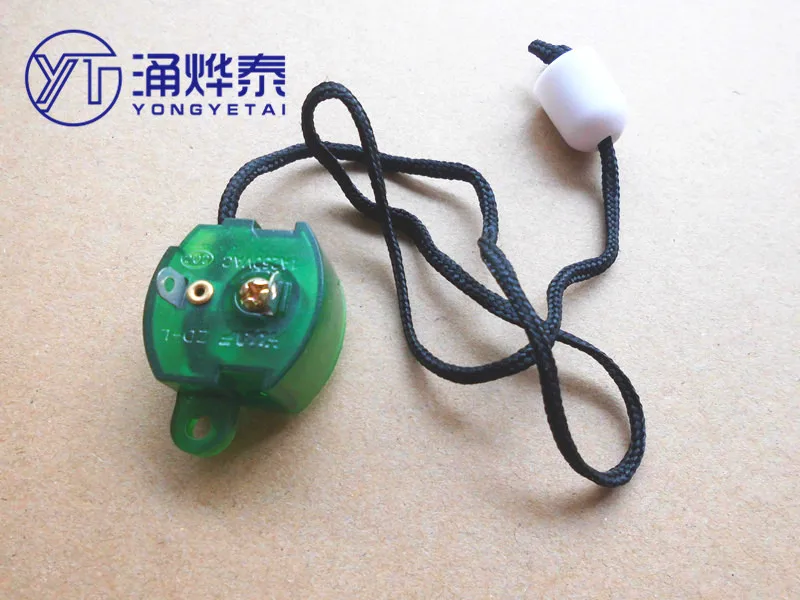 YYT 2PCS Electric fan wall fan speed switch Pull cord Pull cord Wind speed gear switch 3-speed rotation Long ears different type