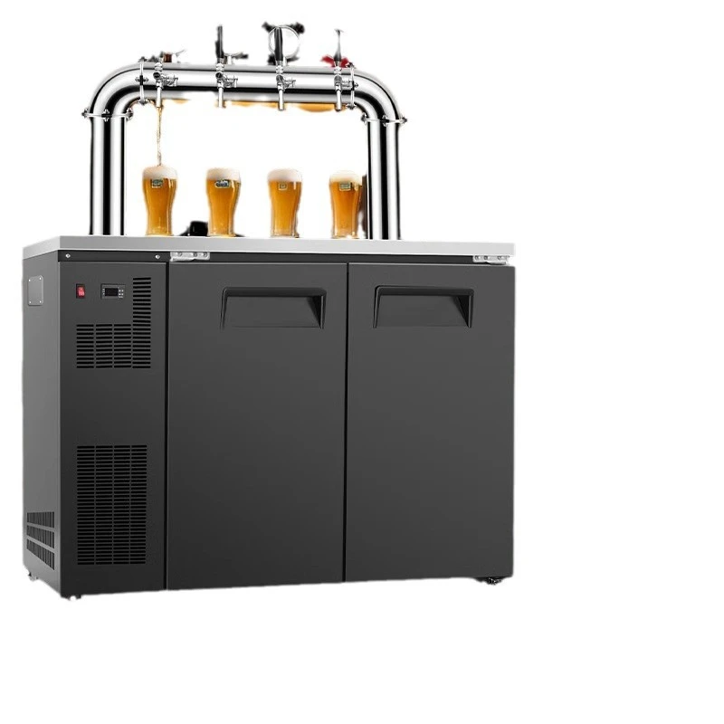 Dispensador de Cerveja Artesanal e Máquina de Chopp Comercial de Aço Inoxidável de Alta Qualidade com Refrigeração a Ar - Sem Avaliações ainda