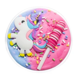 60ml Color Unicorn Fluffy Slime Glue Butter Cotton Mud Modelling Diy Candy Resin Accessories Slime Antistress Stress Relief Toy