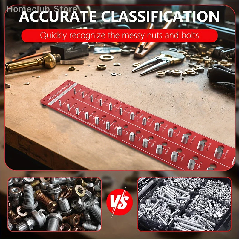 

28 BitNut And Bolt Thread Checker Thread Size Checker Metric Size Bolt Size And Thread Gauge Thread Measuring Tools