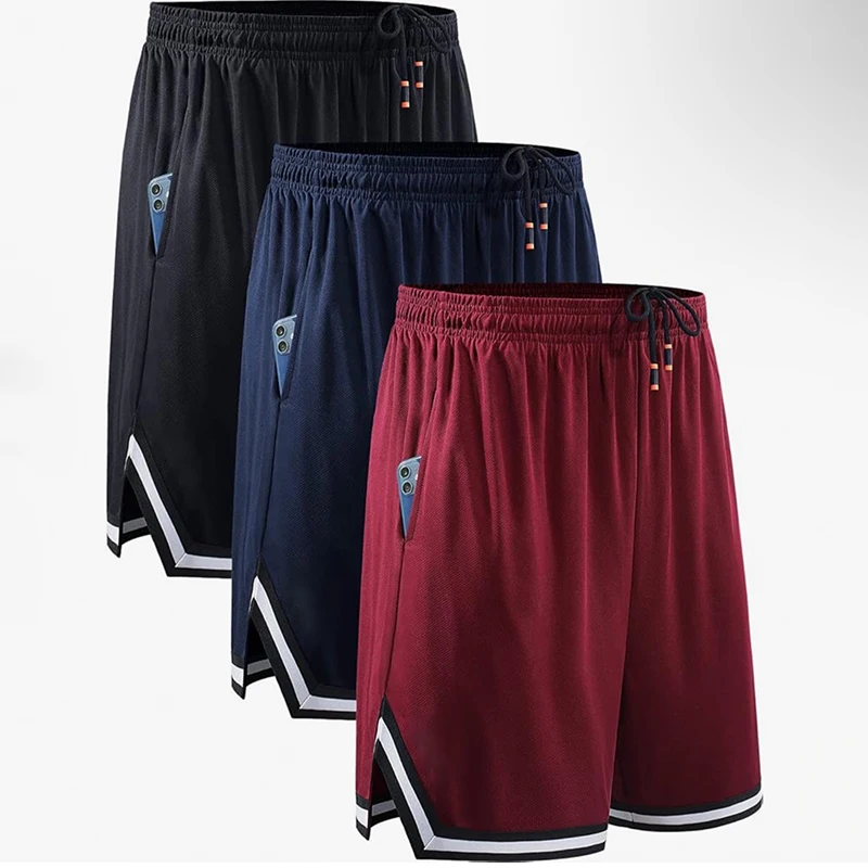 Men Basketball Shorts Summer Sportswear Male Tracksuit Gym Fitness Clothing Training Jogging Shorts Running Sport Short pant Men
