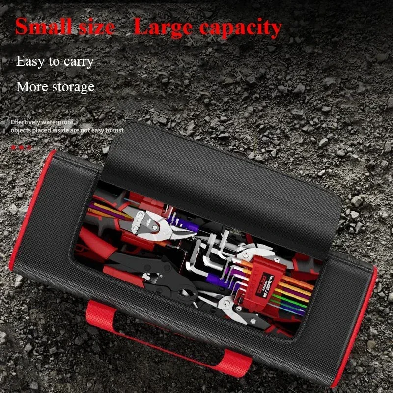 DELIXI 1680D Oxford Cloth Tool Bag Mini Portable Toolbag Multifunction Organizing Storage Tool Bags Waterproof Toolbag Storage