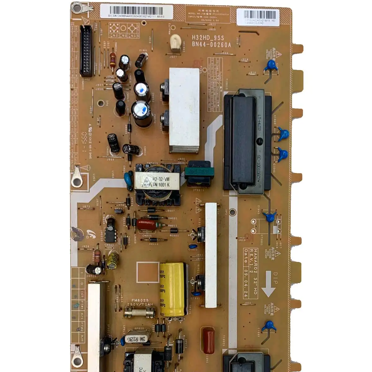 Power Board BN44-00260A H32HD_9SS is for LN32B360C5DXZA LE32B450C4WXXH LN32B450C4HXZA LN32B540P8DXZA LE32B450C4WXBT 32 Inch TV