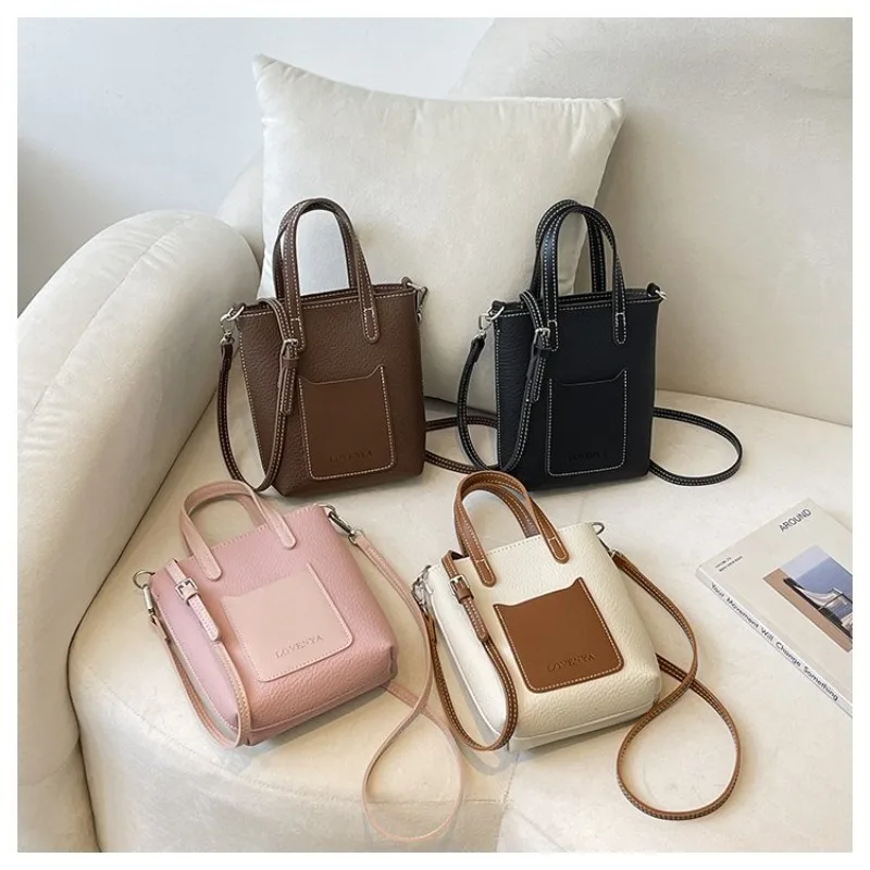 Minimalist Fashionable Vintage Diaper Bag For Women Elegant Designer Leather Large Capacity Luxury Stylish Bag