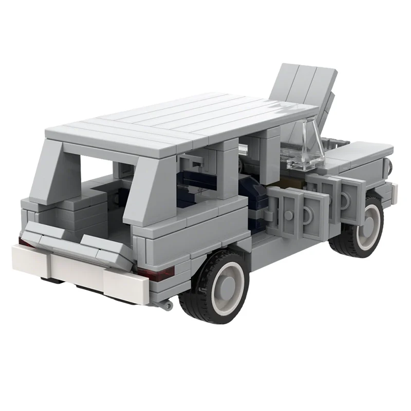 300pcs MOC System Jeeped Wagoneer Model Building Blocks Toy Idea Collection Creative Assemble Education Craft Brick Birthday