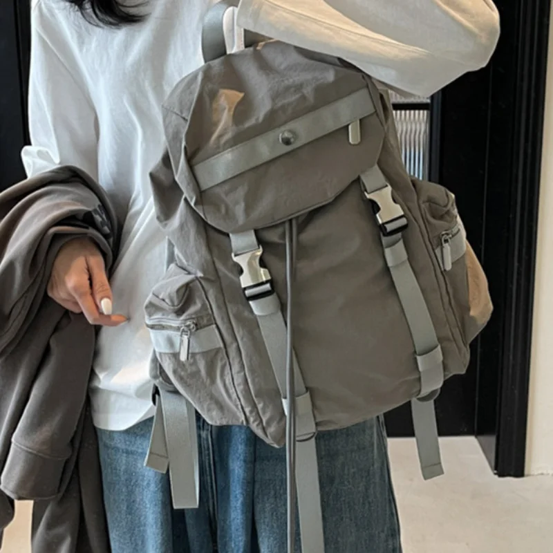 Borsa a tracolla semplice casual Zaino da viaggio di grande capacità Borsa da scuola per computer Zaino multifunzionale impermeabile resistente all'usura
