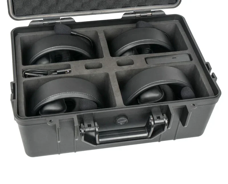 Hands-free Communication Professional Wireless Intercom Headsets For Events And Stage Performances