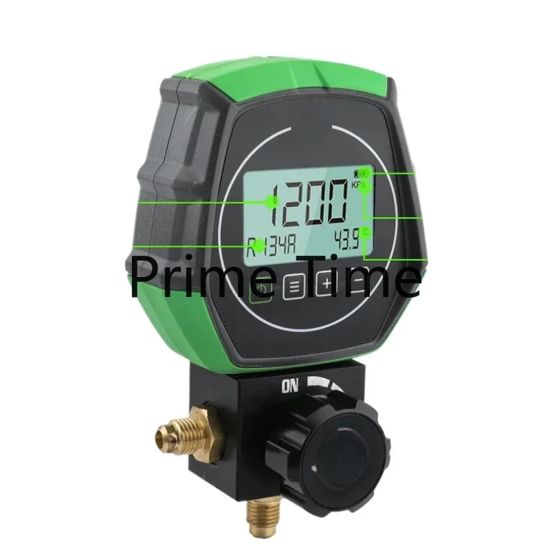 DSZH ST-B168DL Electronic Fluoride Gauge with Digital Display for Refrigeration and Vacuum Pressure Testing