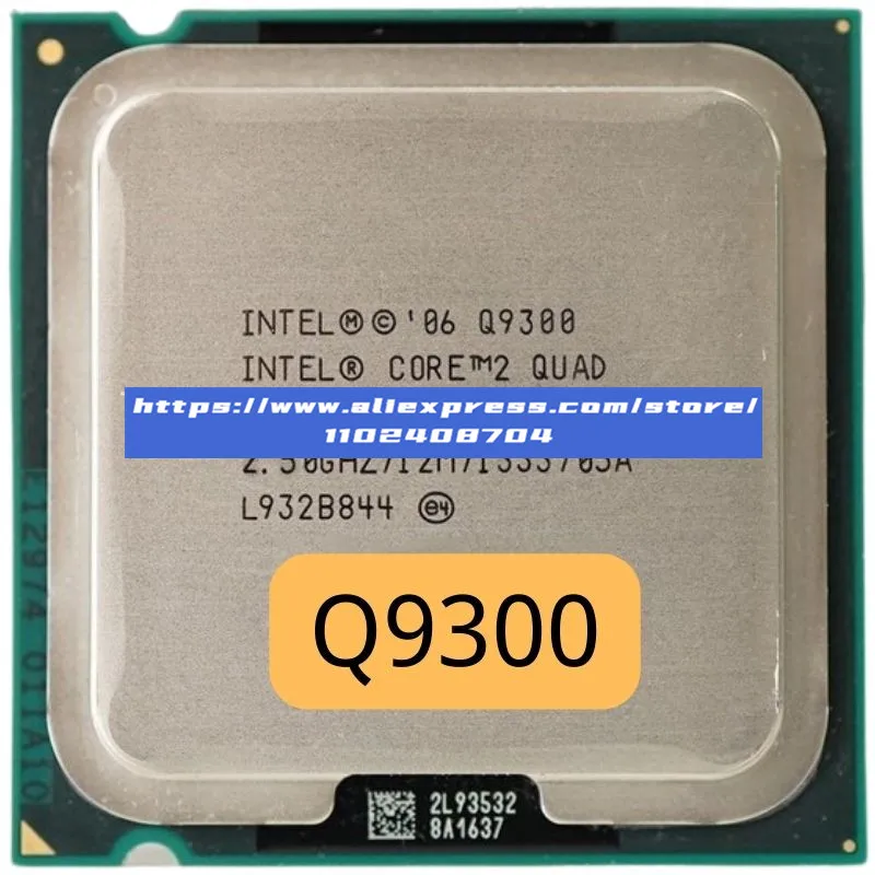 Intel Core 2 Quad Q9300 2.5 GHz Quad-Core CPU Processor 6M 95W LGA 775