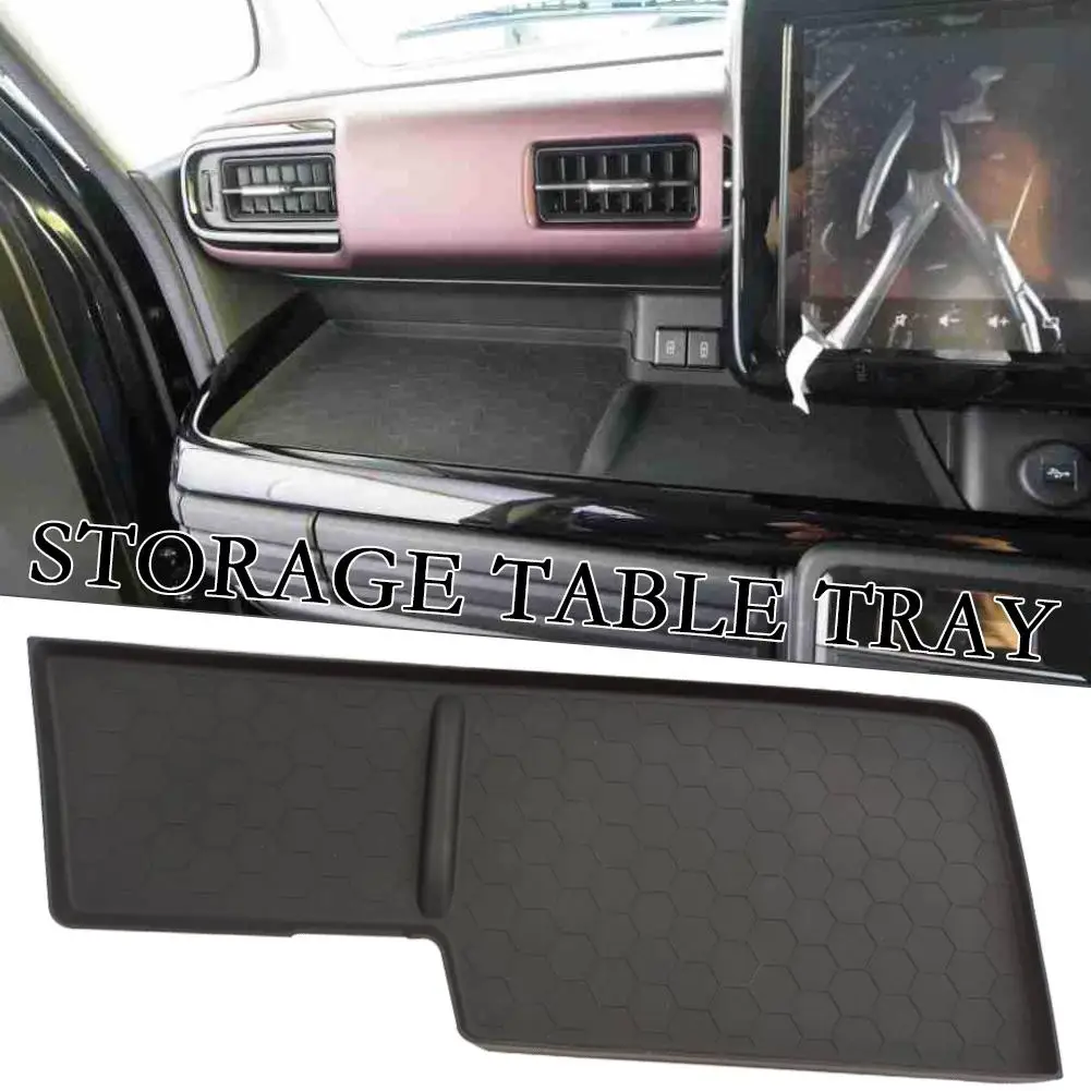 For Suzuki Spacia Custom Spacia/Spacia Custom New 3rd Anti-slip Silicone Storage Passenger Tray Car generation 2023 Pad Nov D1A9