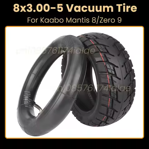 8x3.00-5 Thicked Off-road Vacuum Tire &amp; ULIP 8.5x2 Thicken Inner Tube for Kaabo Mantis 8/Zero 9 Electric Scooter Tire Parts