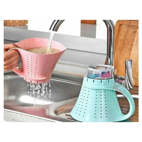 

Rice Wash Strainer in Pitcher-Shaped