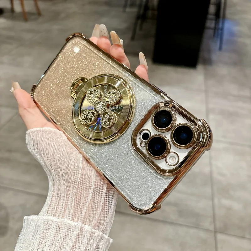 

Противоударный чехол-подставка для Xiaomi Redmi Note 14 Pro Plus 13 12 A5 POCO X7 Pro Mi 14T с гироскопическим покрытием, блестящий волчок, игрушечный чехол