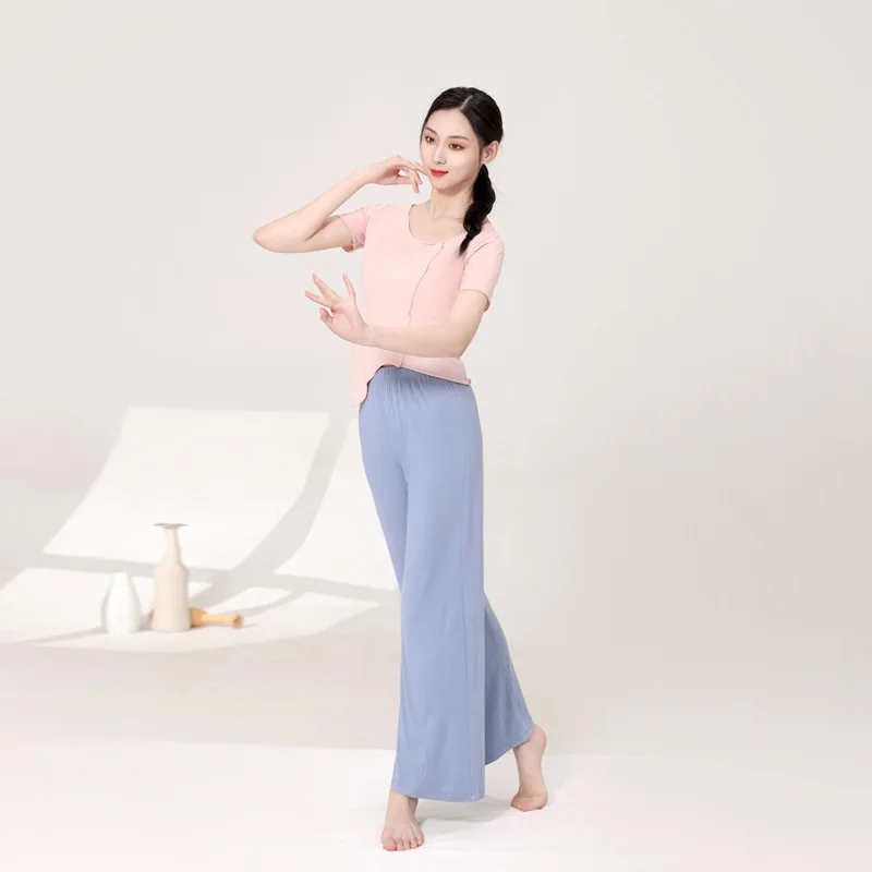 يشير ملابس ممارسة الرقص والقمصان والأغطية النسائية إلى ملابس الجسم الصيفية بأكمام قصيرة ورقص الرقص الكلاسيكي الصيني الحديث