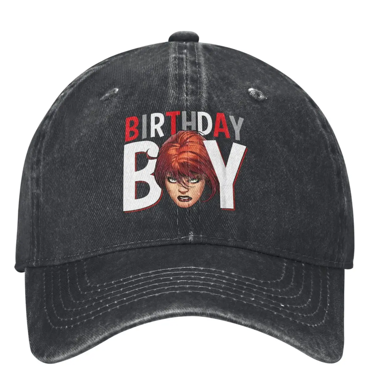 Birthday Boy Black Widow Baseball Cap Fashion Unisex Teens Trucker Hat Designer Tennis Skate Baseball Caps Birthday Present